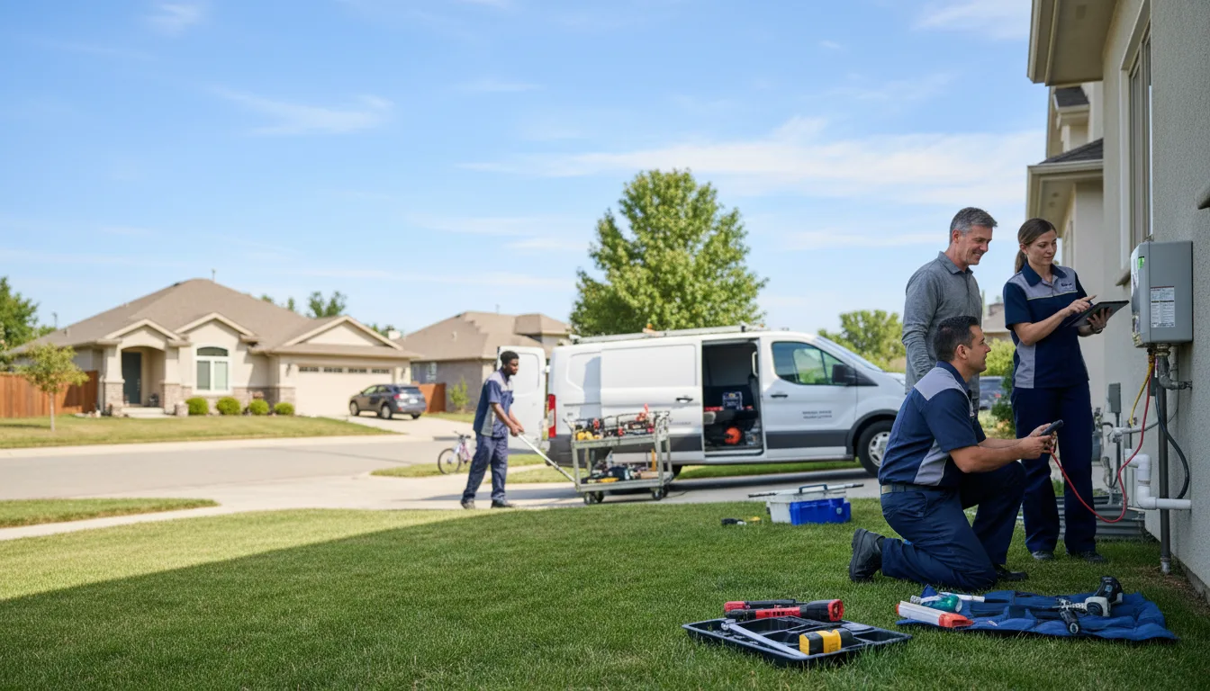 Tankless water heater service in Oakdale, CA